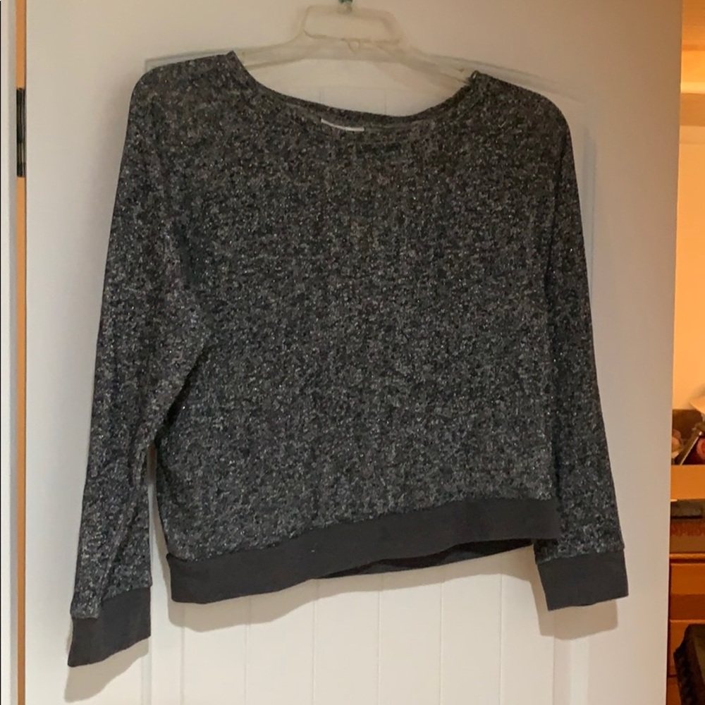 Juniors XL silver sweater